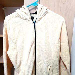 Yellow running jacket